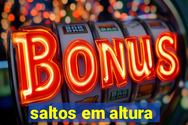 saltos em altura